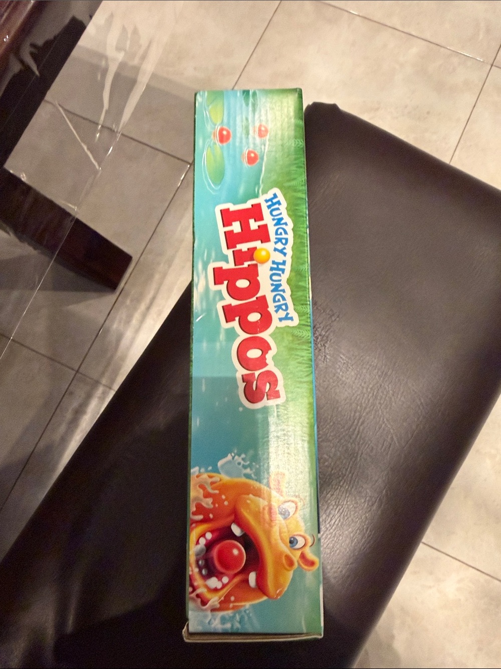 Hasbro Hungry Hungry Hippos Game - Blue, Orange & Pink Hippos - Picture 3 of 8